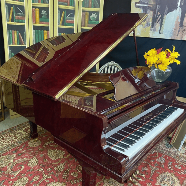Stunning 2025 brand new grand piano & Yamaha bench