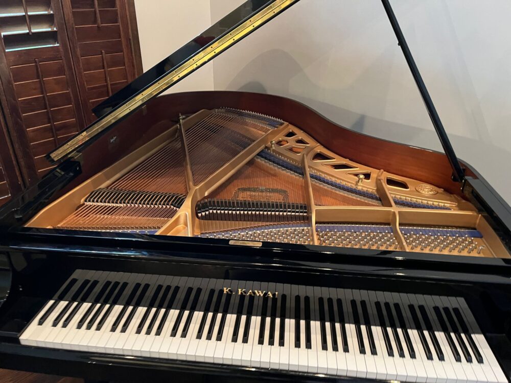 Kawai KG-2 Grand Piano – 5'10" Gloss Black - Image 3