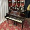 Rare Wurlitzer Butterfly Baby Grand Piano – Beautiful Mahogany - Image 2