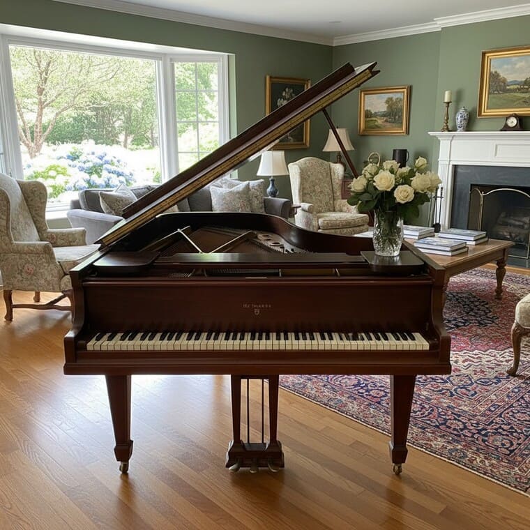 Knabe Baby Grand Piano – 5'2" Elegant Tone & Classic Design