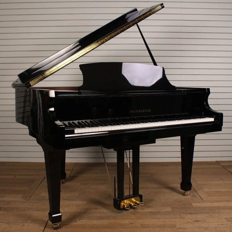 Pramberger Signature Series 4'7 Grand Piano – Glossy Black