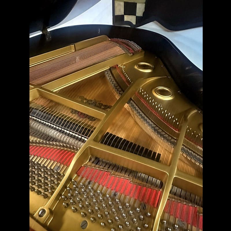 Wurlitzer Baby Grand Piano 5'2" Glossy Black Beautiful Tone - Image 5