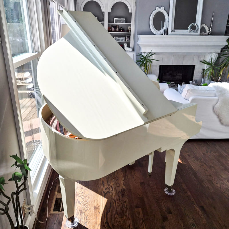Kawai Grand Piano GE1 – 5'1" – White – Excellent Sound - Image 3
