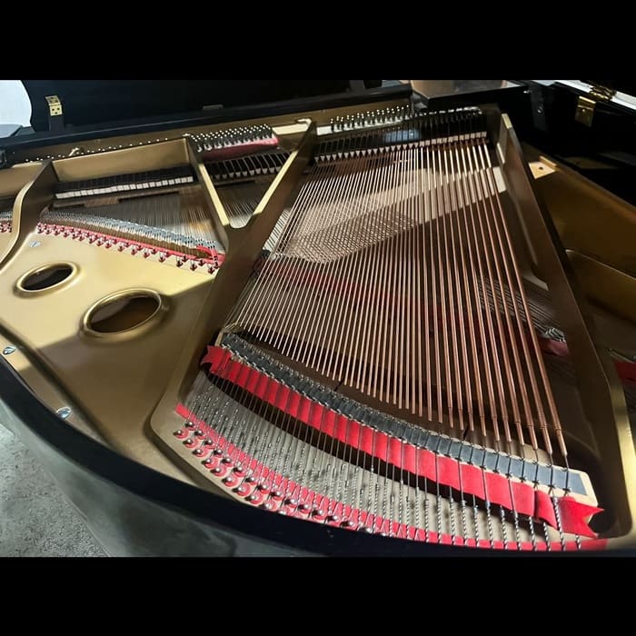 Schumann Baby Grand Piano – Model G-80A – 5' – Glossy Black - Image 6