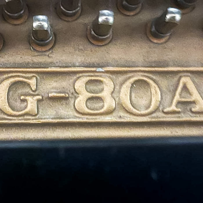 Schumann Baby Grand Piano – Model G-80A – 5' – Glossy Black - Image 7