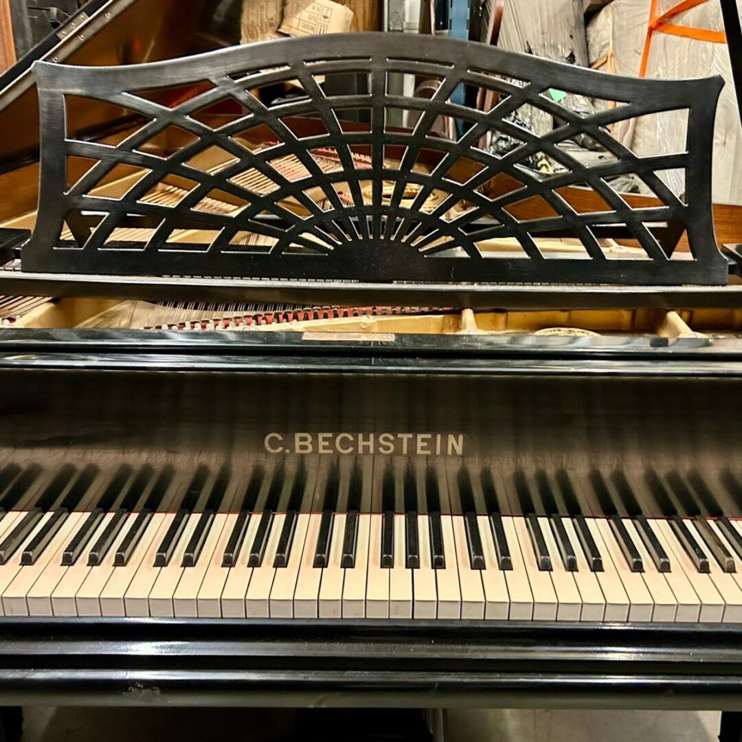 C. Bechstein 7' Grand Piano Classic Ebony Elegance - Image 2