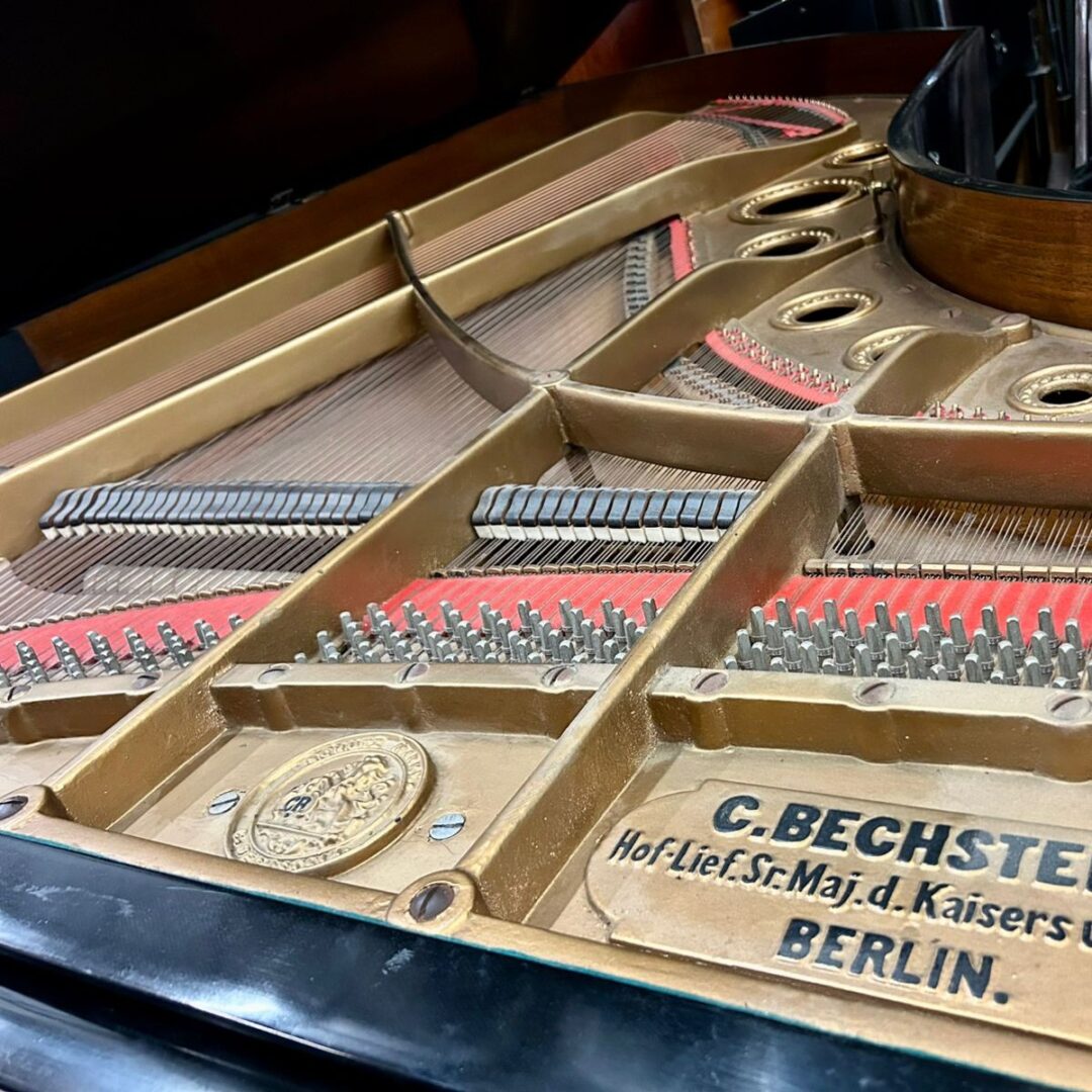 C. Bechstein 7' Grand Piano Classic Ebony Elegance - Image 3