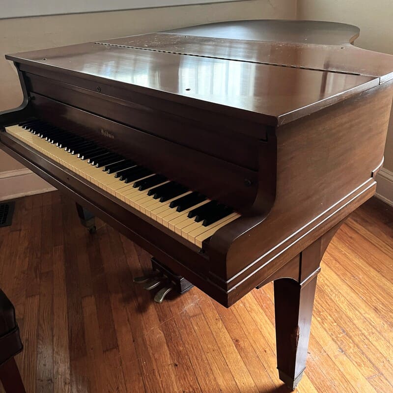 Baldwin Model G Grand Piano 5'5" - Mahogany Impressive Sound - Image 2