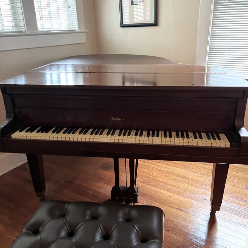 Baldwin Model G Grand Piano 5'5" - Mahogany Impressive Sound - Image 3