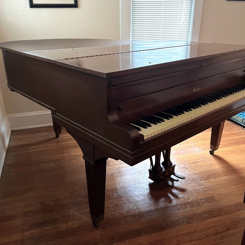 Baldwin Model G Grand Piano 5'5" - Mahogany Impressive Sound - Image 4