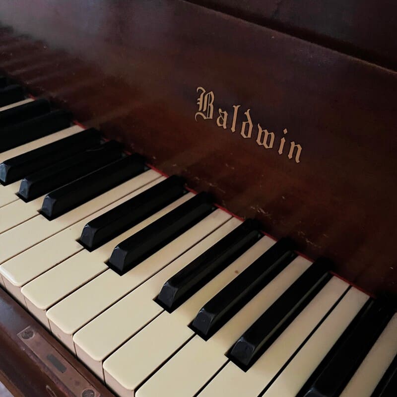 Baldwin Model G Grand Piano 5'5" - Mahogany Impressive Sound - Image 5