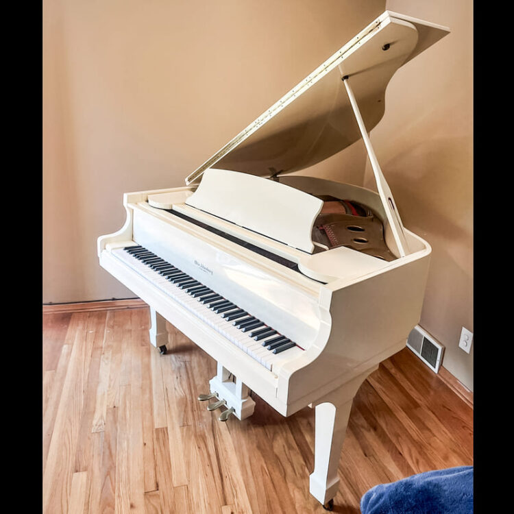 Otto Altenburg OA-501 — 5'1" White Grand Piano