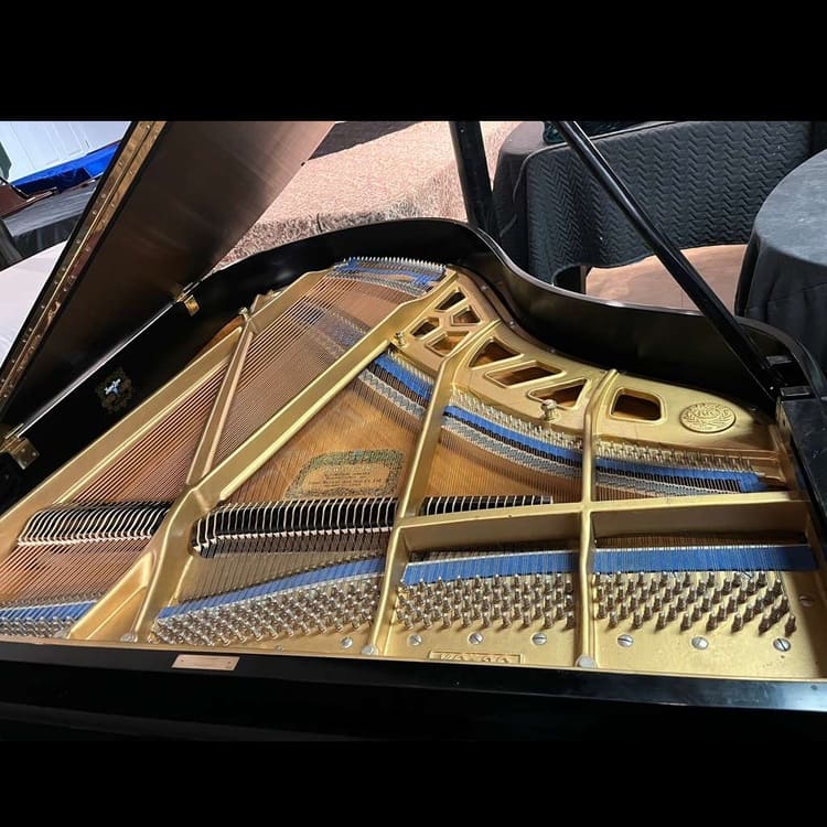 K. Kawai KG-2C Grand Piano – 5'10" – Polished Ebony - Image 2