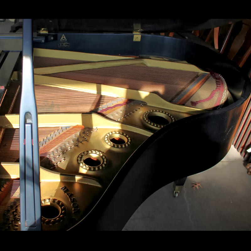 Antique Mason & Hamlin Model B 5'4 Baby Grand piano - Image 4