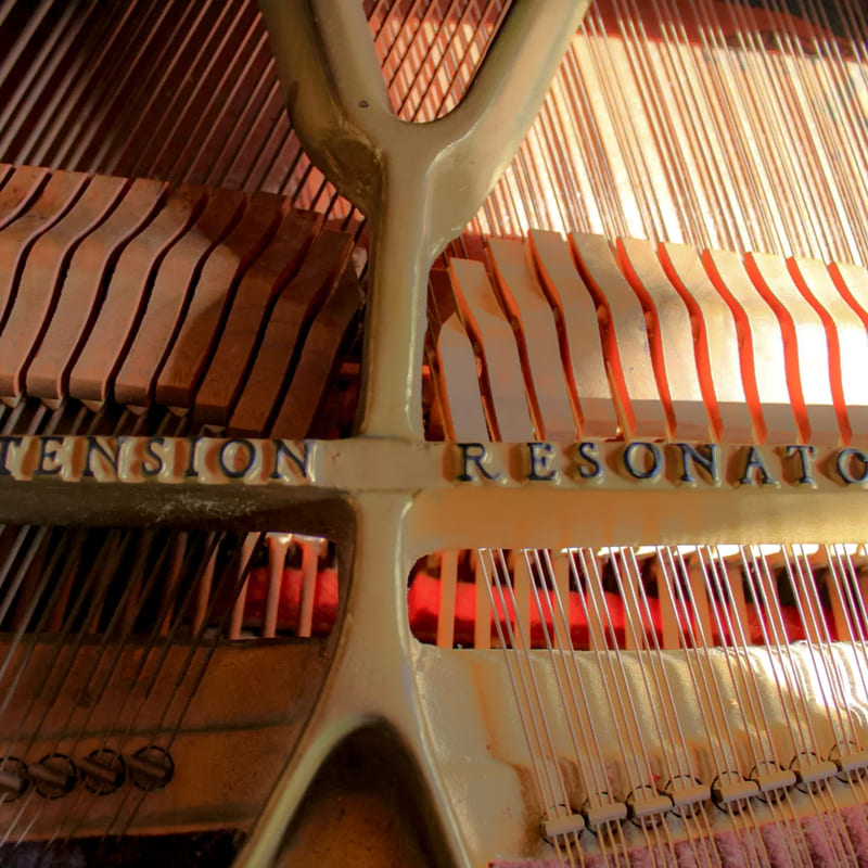 Antique Mason & Hamlin Model B 5'4 Baby Grand piano - Image 5