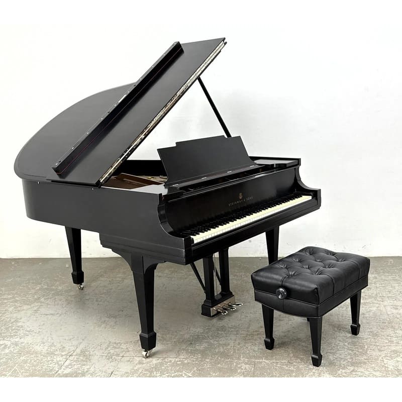 Steinway & Sons Grand Piano – Model M – Ebonized Finish