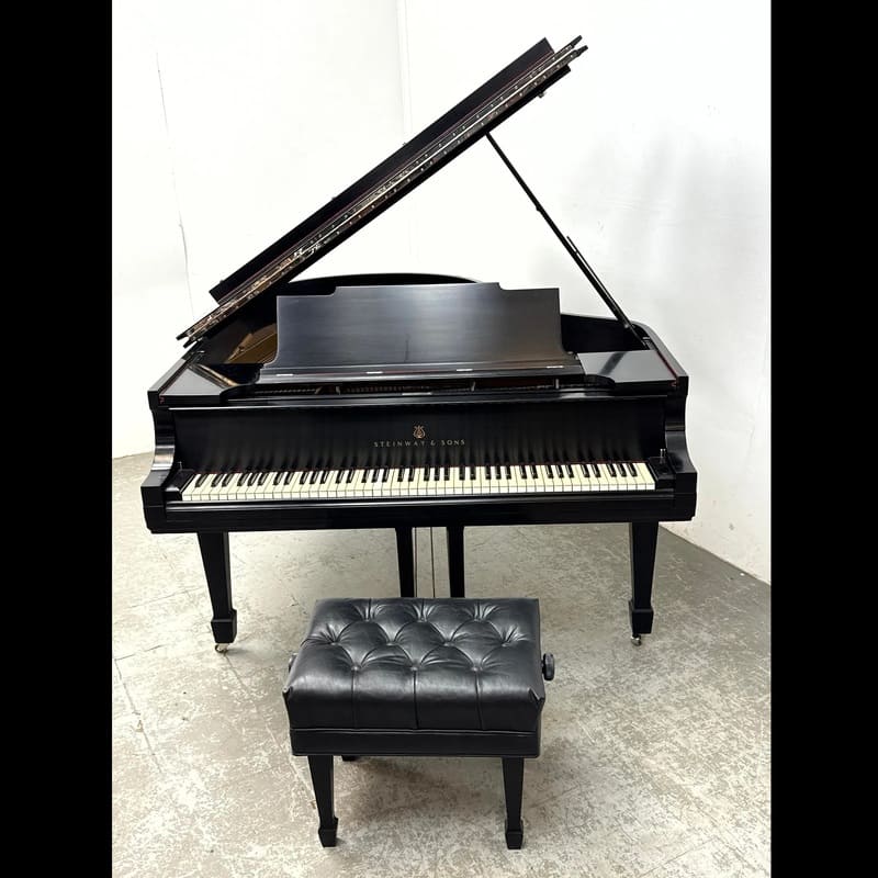 Steinway & Sons Grand Piano – Model M – Ebonized Finish - Image 2