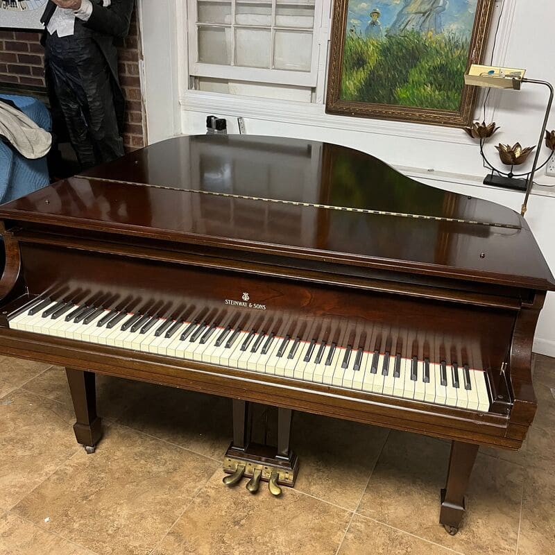Steinway & Sons Model S Baby Grand Piano - 5'1" Mahogany - Image 4