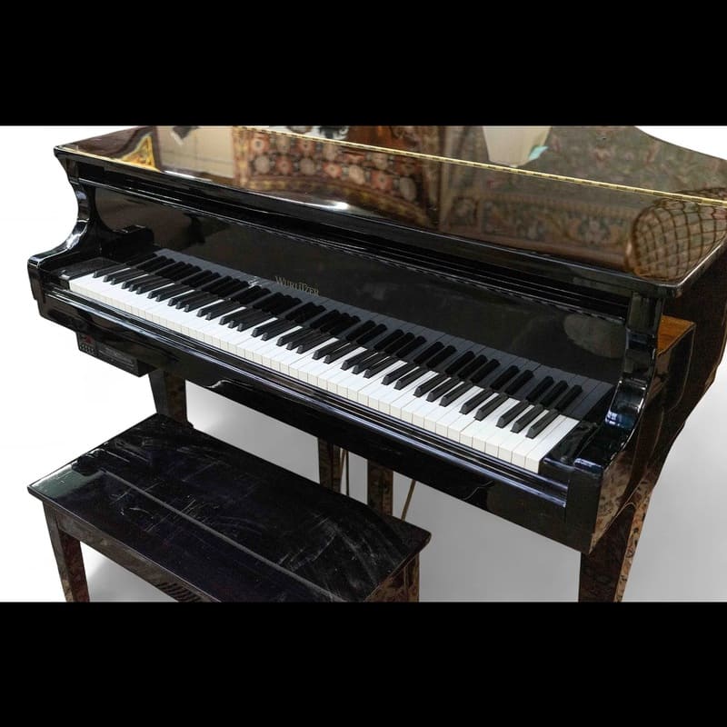 Wurlitzer 5' Baby Grand Player Piano Bluetooth CD QRS System - Image 2