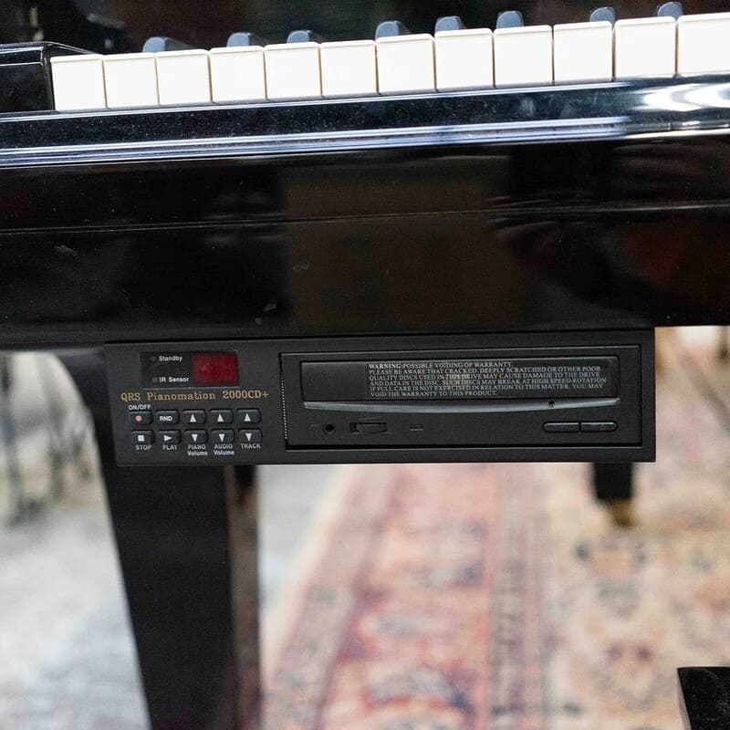 Wurlitzer 5' Baby Grand Player Piano Bluetooth CD QRS System - Image 5