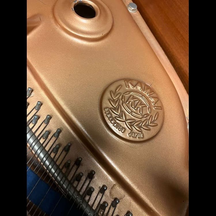 K. Kawai KG-3C Grand Piano – 6'1" – Polished Ebony - Image 7
