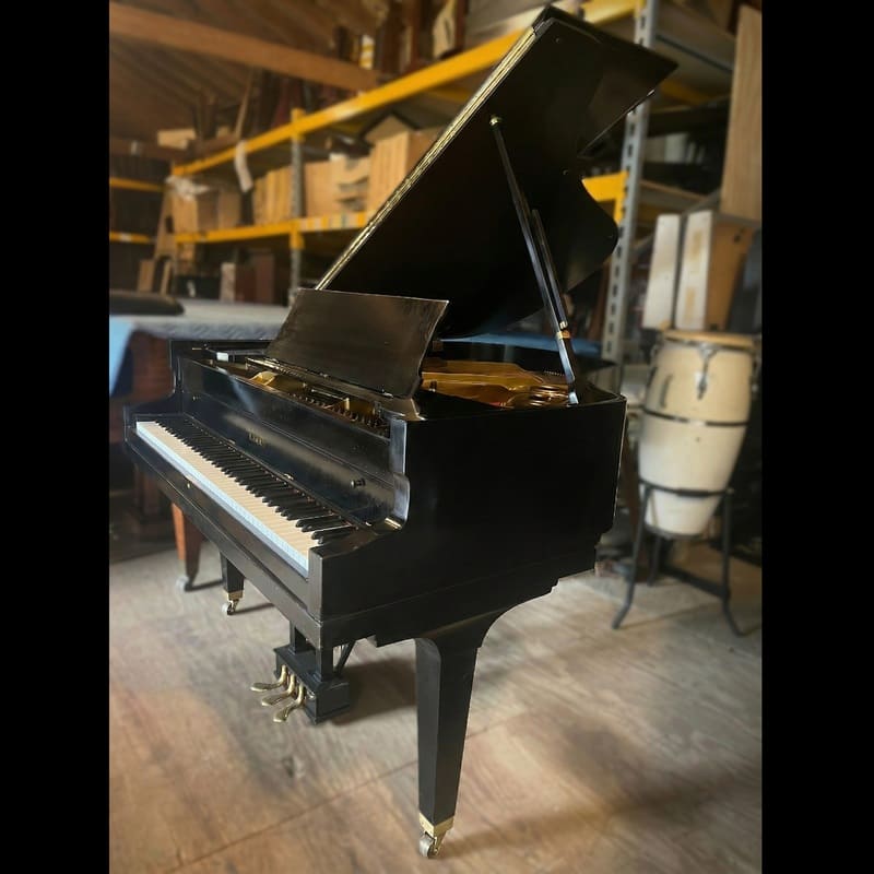 Conover 5' Baby Grand Piano – New Action – Polished Black - Image 3
