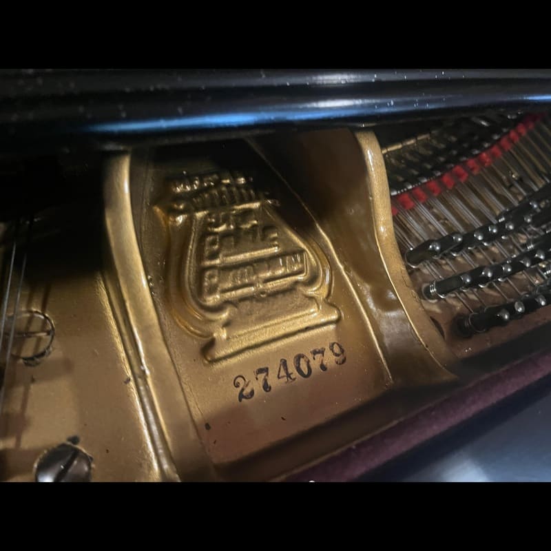 Conover 5' Baby Grand Piano – New Action – Polished Black - Image 10