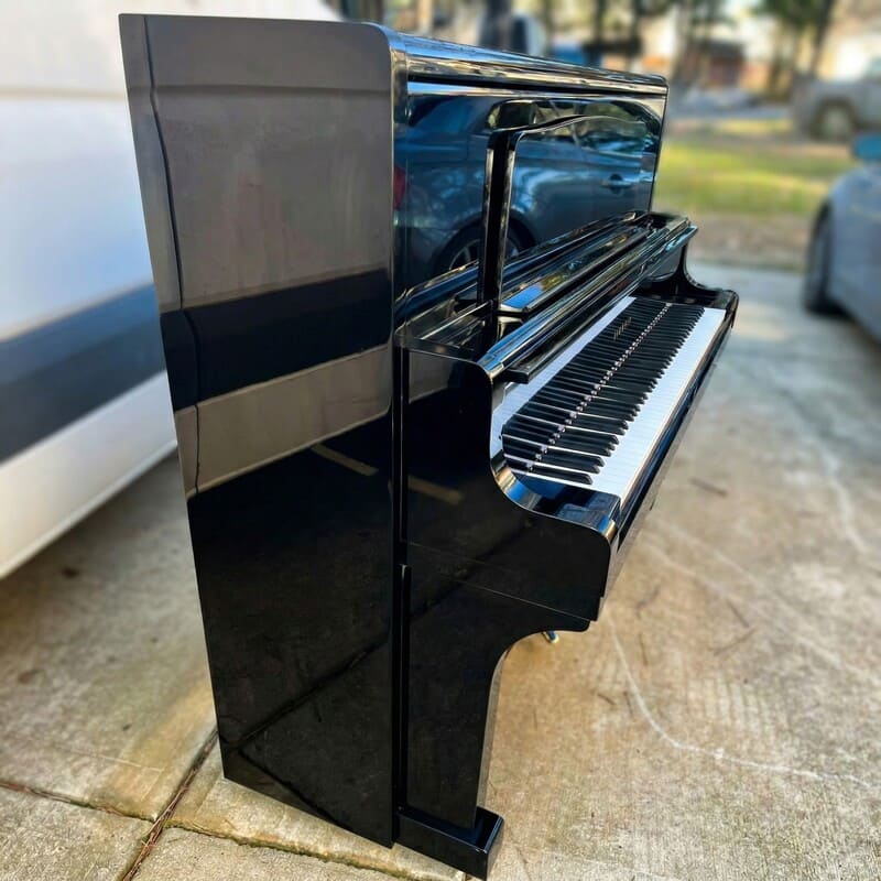 Kawai KU-5D Upright Piano – Professional 52" – Glossy Black - Image 3