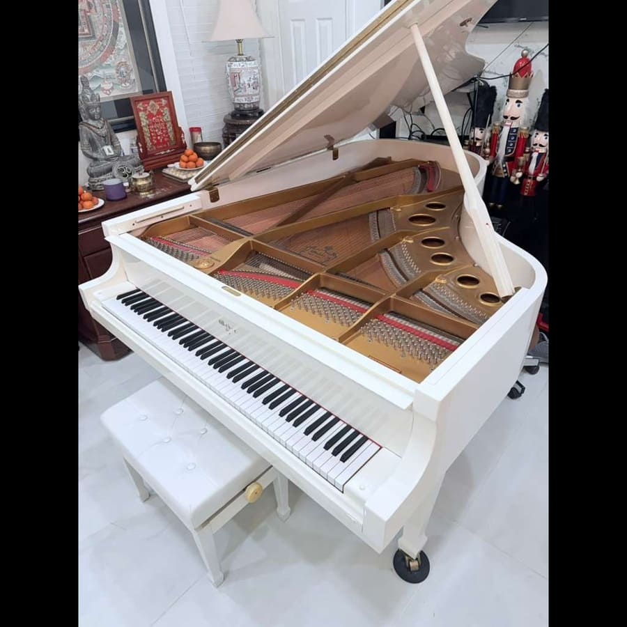 Weber Grand Piano – White Finish - Image 2