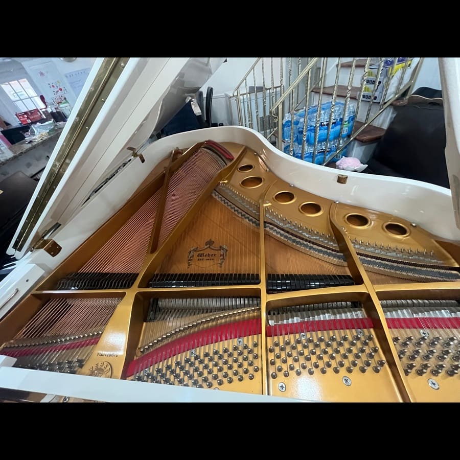 Weber Grand Piano – White Finish - Image 4