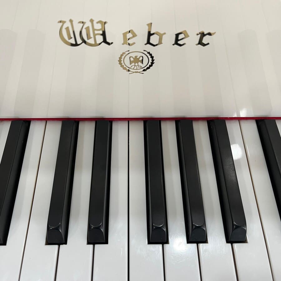 Weber Grand Piano – White Finish - Image 5