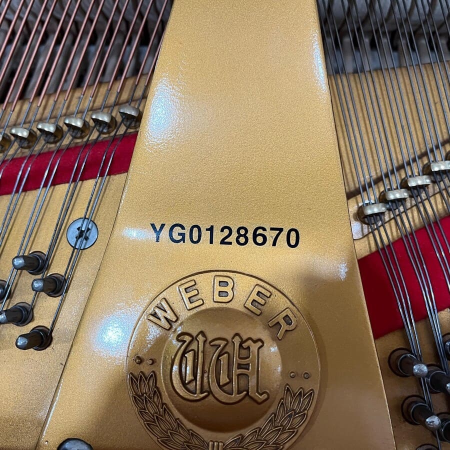 Weber Grand Piano – White Finish - Image 7
