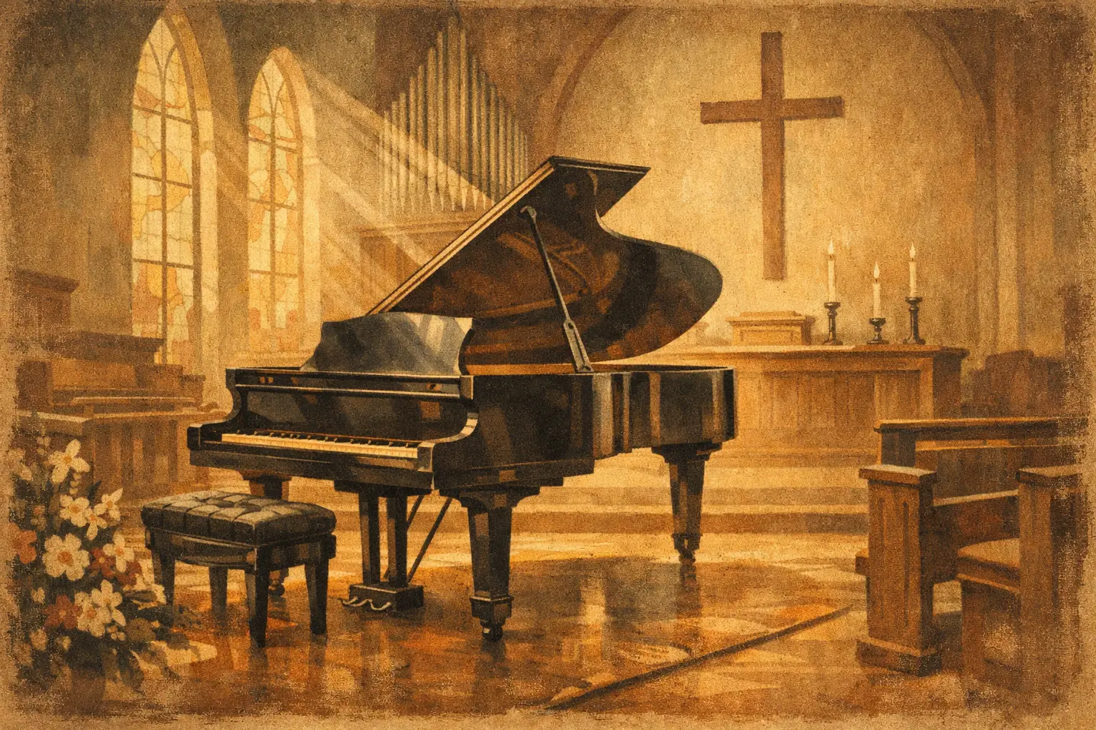 Choosing a Grand Piano for Church Sanctuary