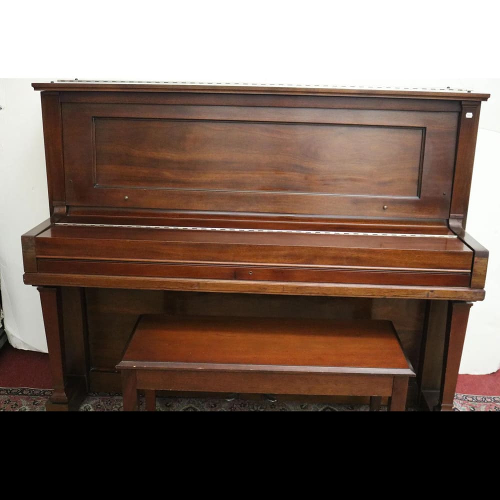 Steinway & Sons Model V Upright Piano – Mahogany - Image 5