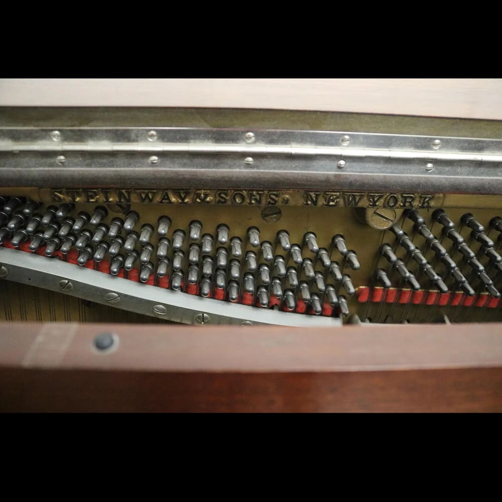 Steinway & Sons Model V Upright Piano – Mahogany - Image 7
