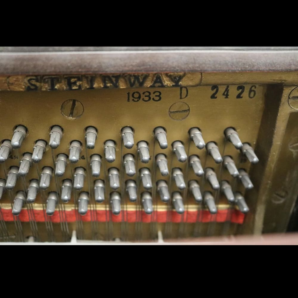 Steinway & Sons Model V Upright Piano – Mahogany - Image 8