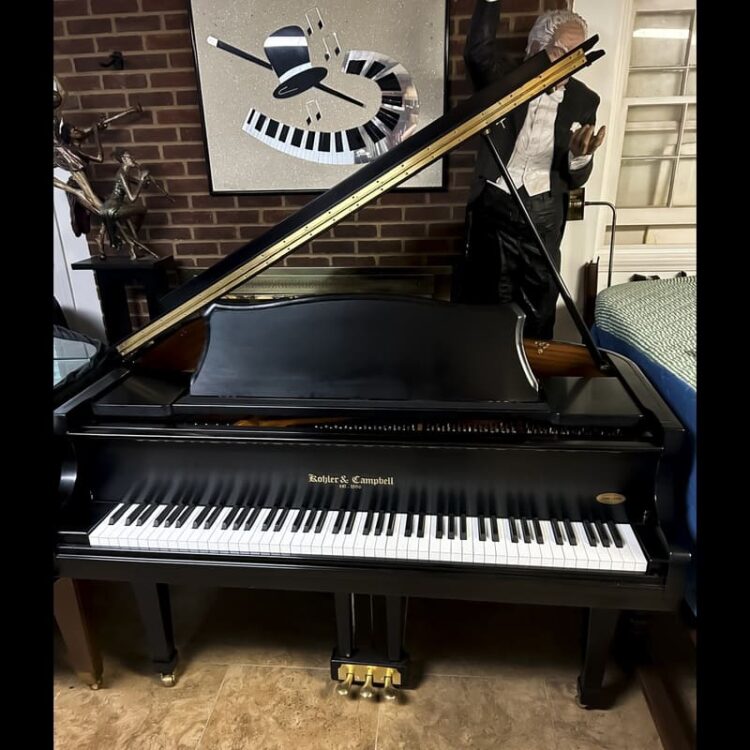 Majestic Acoustic Elegance: Stunning Grand Piano Kohler & Campbell