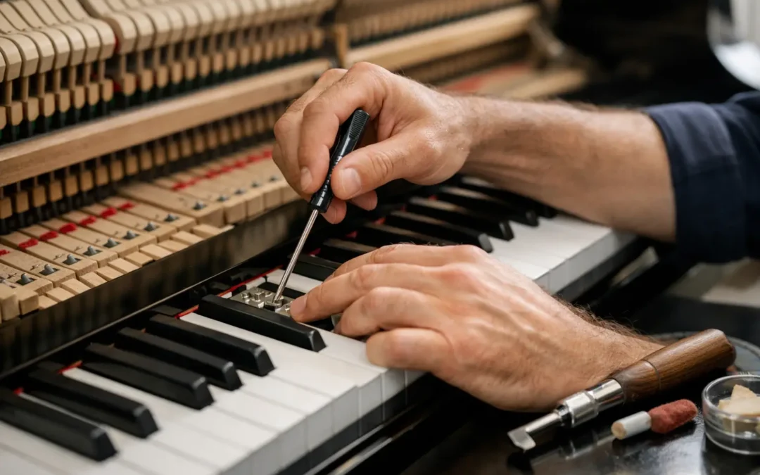 Piano Repair for Sticky Keys and Lasting Care