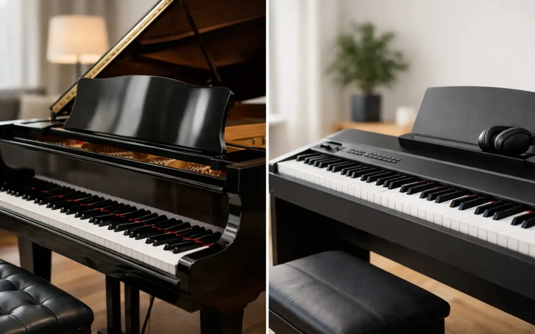 Acoustic vs Digital Pianos for Your Home