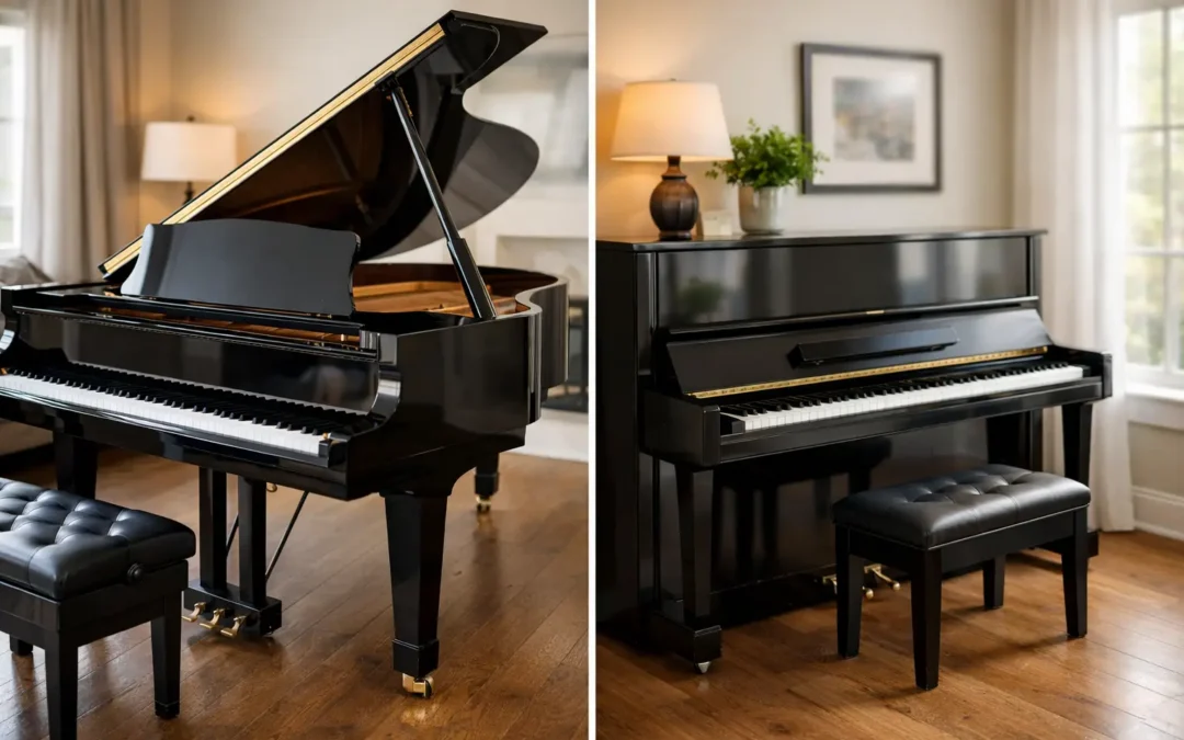 Grand vs Upright Pianos for Your Home and Playing