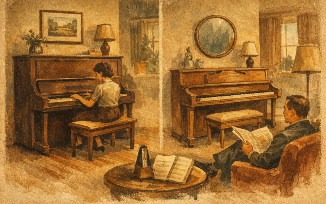 Upright Piano vs Console Piano for Your Home
