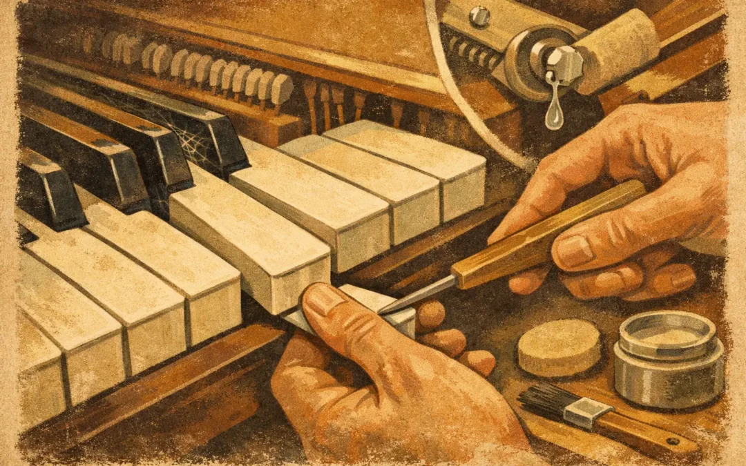 Why Piano Keys Stick and What You Should Do