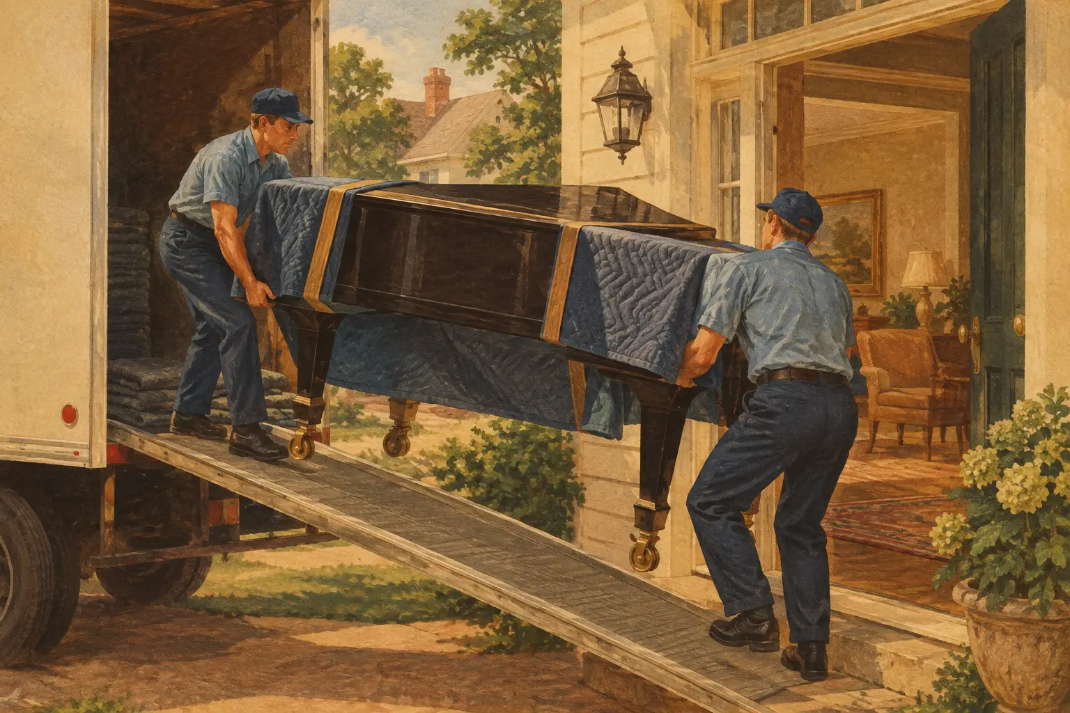 A Guide to Piano Delivery for Your New Piano