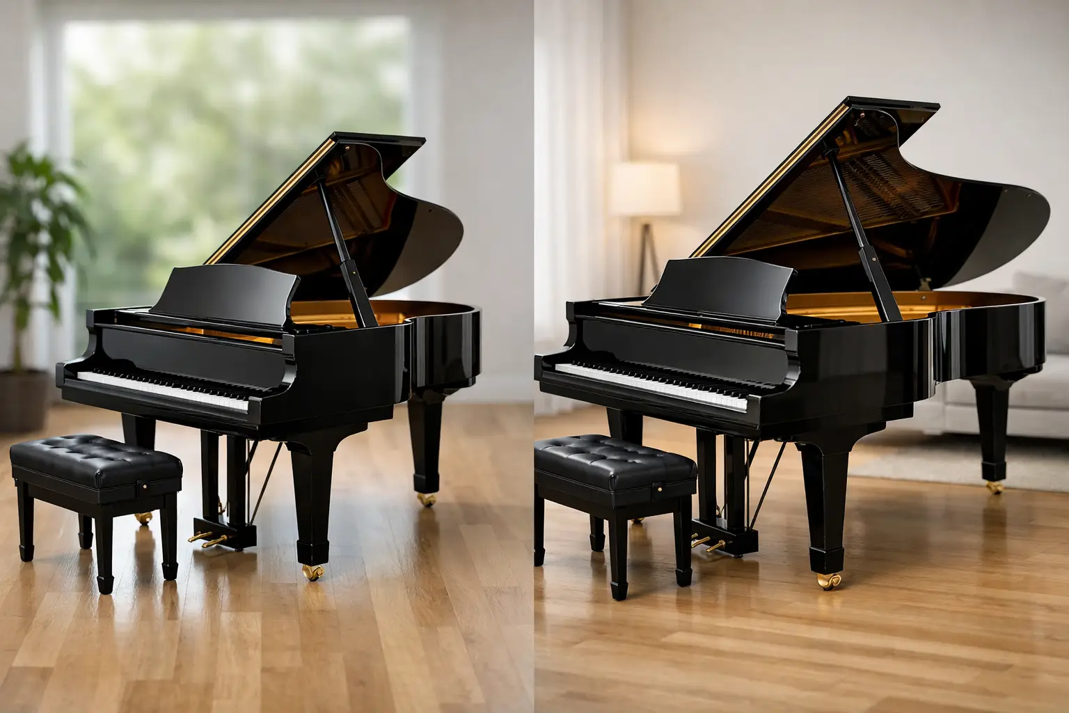 Baby Grand Versus Parlor Grand - Which Fits?