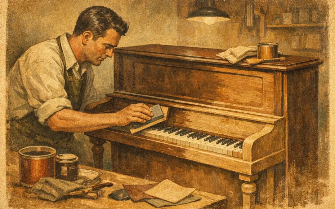 Can You Refinish a Piano Cabinet Safely?