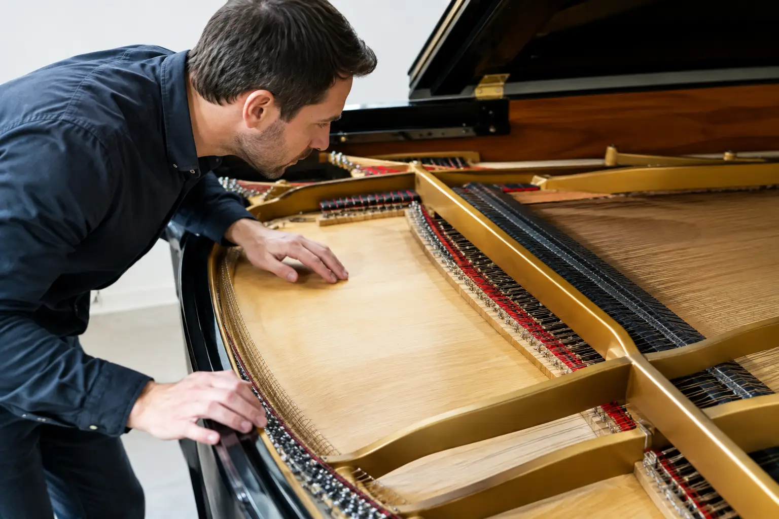 How to Inspect a Piano Soundboard Before You Buy