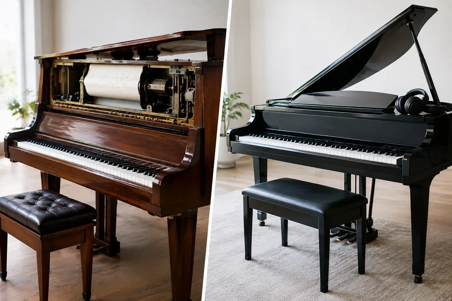 Player Piano Versus Silent Piano: Which Fits?