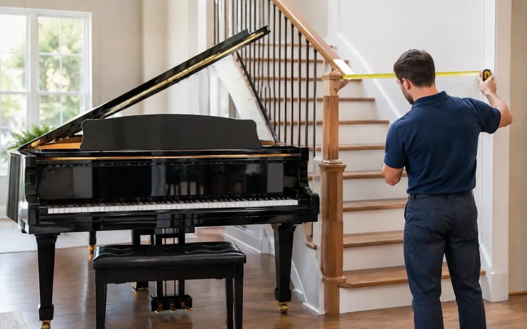Can Pianos Fit Upstairs? What to Measure First
