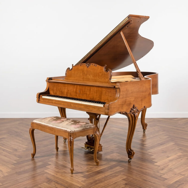 Magnificent Louis XV Masterpiece: Steinway & Sons Grand Piano