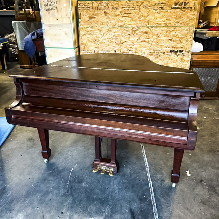 Historic American Craftsmanship: Steinway & Sons Model M Grand Piano - Image 5